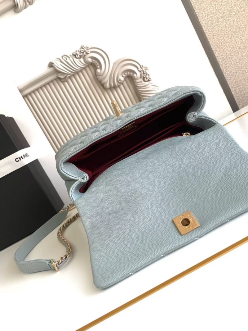 Ch**el top handle bags